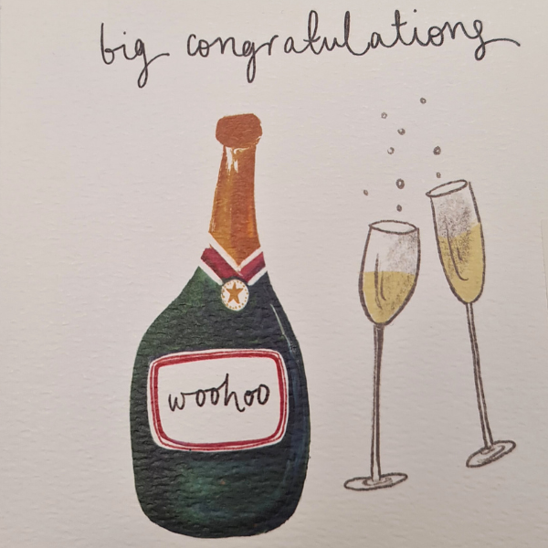 big Congratulations Greeting Card