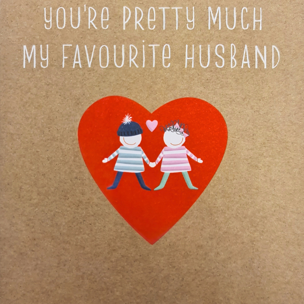 Favourite Husband Greeting Card