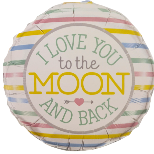 Love You To The Moon and Back Balloon