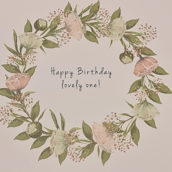 Happy Birthday Lovely One Card