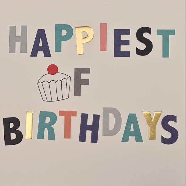 Happiest Of Birthdays Card