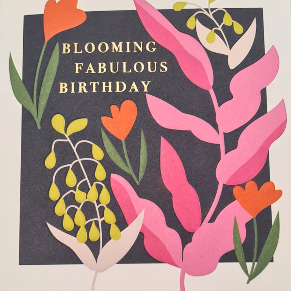 Blooming Fabulous Birthday Card